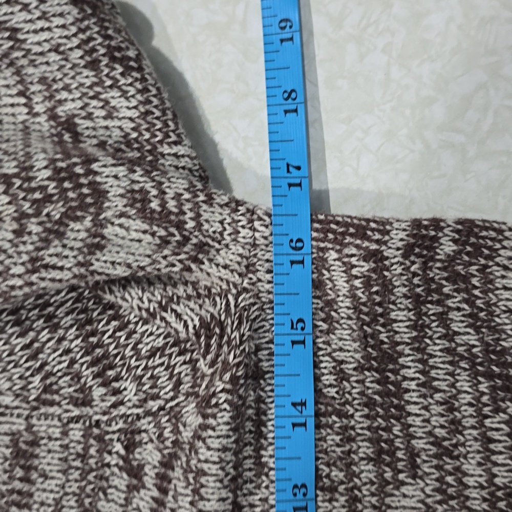 Mudd Love Peace Happiness Gray‎ Cowl Neck Short Sleeve Sweater Dress Women Large - Picture 10 of 11